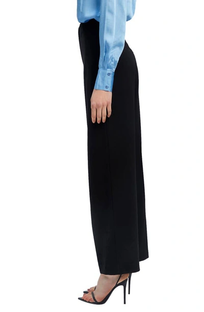 Shop Bardot Anna High Waist Pants In Black