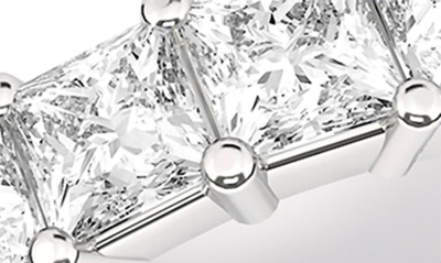 Hautecarat Lab Created Diamond Eternity Ring In 18k White Gold