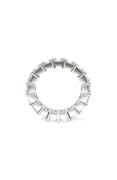 Shop Hautecarat Lab Created Diamond Eternity Ring In 18k White Gold