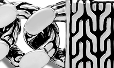 John Hardy Classic Chain 11mm Curb Link Bracelet In Silver