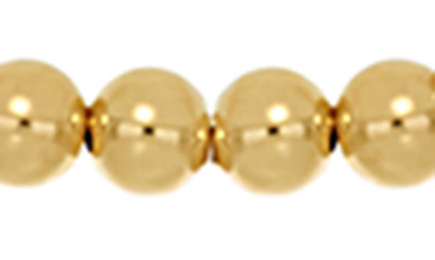 Shop Bony Levy 14k Gold Beaded Necklace In 14k Yellow Gold