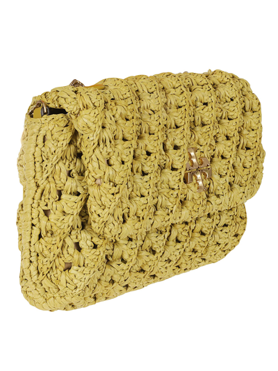 Tory Burch Mini Kira Crochet Bag in Natural