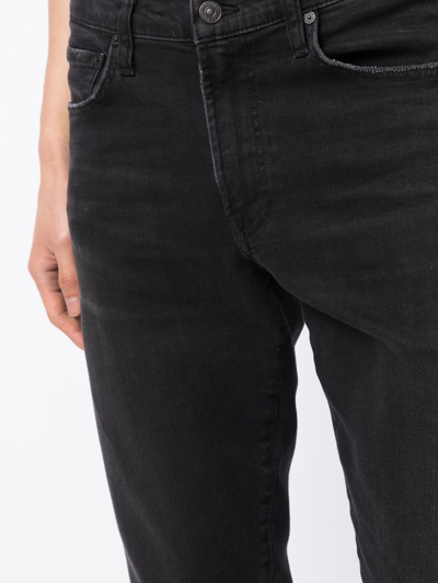 Citizen Of Humanity London Slim Tapered Jeans In Black