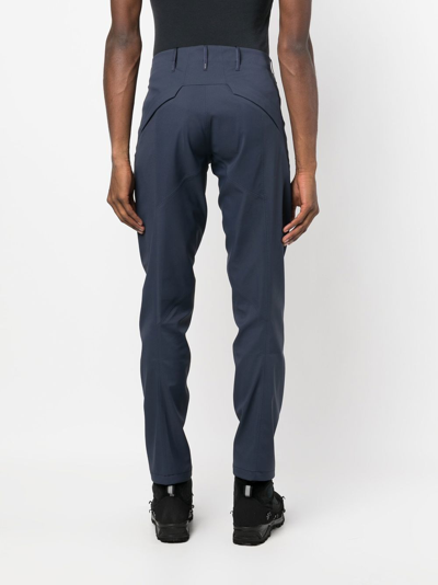 Shop Veilance Blue Indisce Tapered Trousers