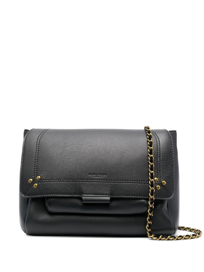 Shop Jérôme Dreyfuss Medium Lulu Shoulder Bag In Black