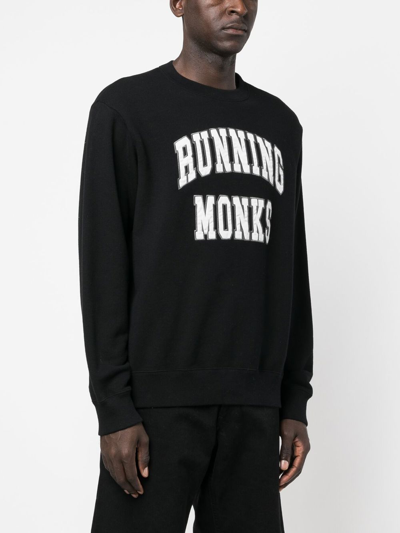 Shop Undercover Running Monks Sweatshirt In Black