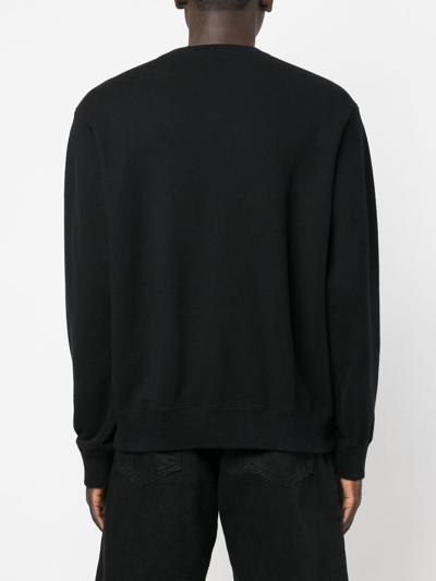 Shop Undercover Running Monks Sweatshirt In Black