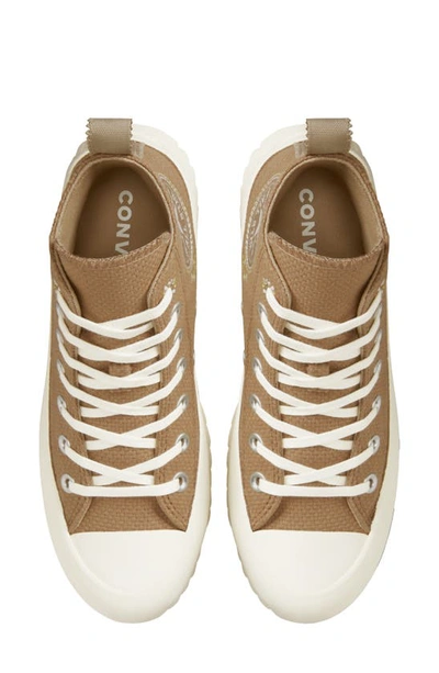 Shop Converse Chuck Taylor® All Star® Lugged Platform 2.0 Embridered Sneaker In Sand Dune
