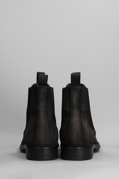 Shop Officine Creative Ankle Boots In Brown Leather