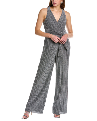 Shop Adrianna Papell Wide Leg Jumpsuit In Multi