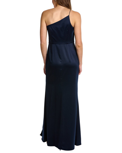 Shop Adrianna Papell Mermaid Maxi Dress In Blue