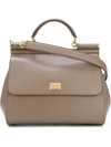 Dolce & Gabbana Taupe Medium Miss Sicily Bag