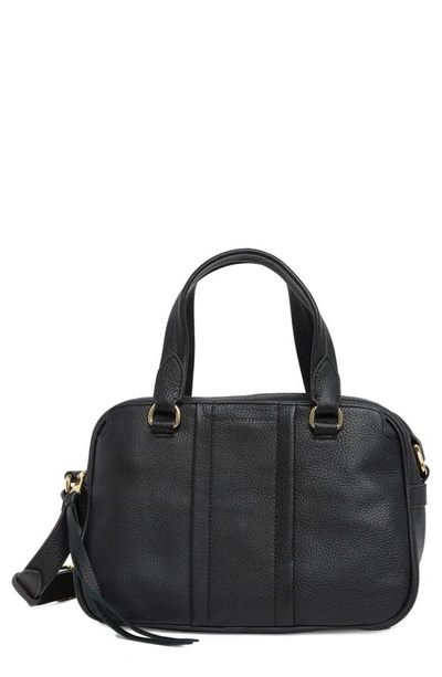 Shop Aimee Kestenberg Marsala Soft Leather Satchel In Black