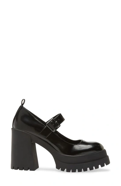 Shop Steve Madden Orsen Platform Mary Jane Pump In Black