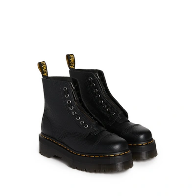 Shop Dr. Martens' Sinclair Leather Ankle Boots In Black