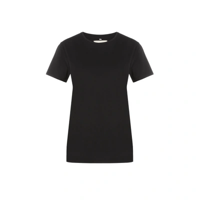 Shop Saison Plain T-shirt In Black