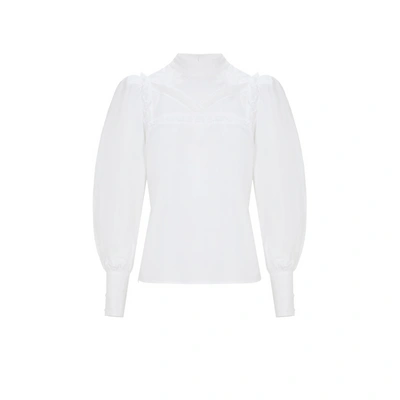 Shop Custommade Delphi Shirt In Blanc