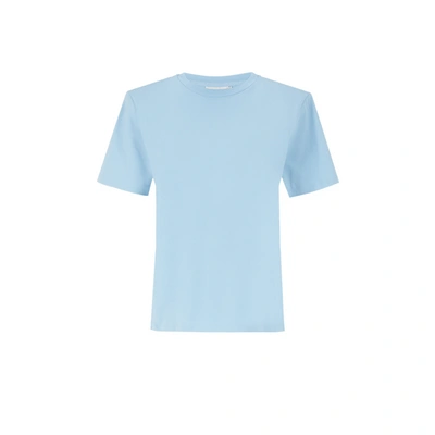 Shop Gestuz Jory Organic Cotton T-shirt In Blue