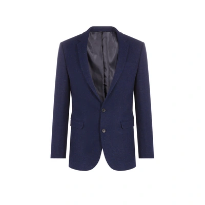 Shop Saison Wool Jacket In Blue