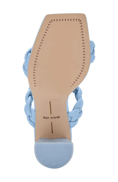Shop Dolce Vita Paily Braided Sandal In Z/dnusky Blue Stella