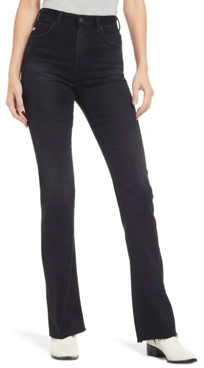 Shop Ag Alexxis High-rise Jean In 2 Year Dropout In Multi