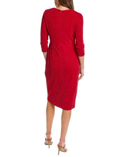 Shop Adrianna Papell Wrap Dress In Red