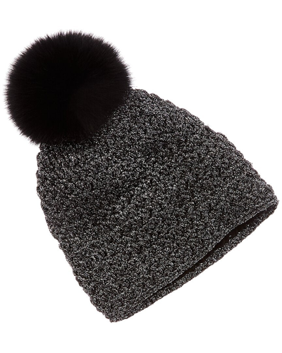 Shop Surell Accessories Fleece-lined Hat In Black