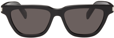 Shop Saint Laurent Black Sl 462 Sulpice Sunglasses In Black-black-black