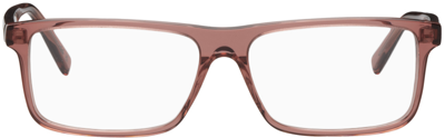 Shop Saint Laurent Pink Sl 483 Glasses In Pink-pink-transparen
