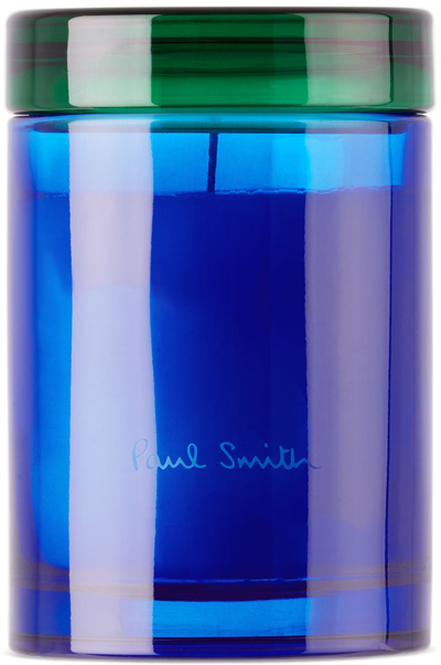Shop Paul Smith Blue Early Bird Candle, 240 G In N/a
