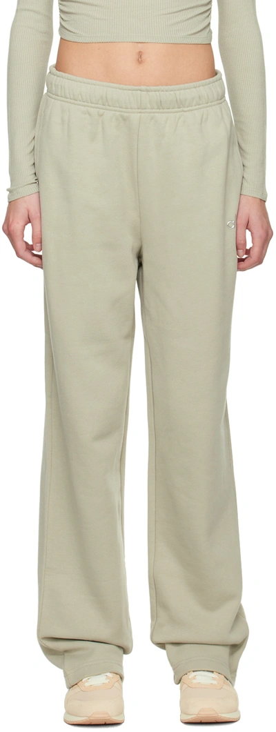 Accolade Cotton-blend Trackpants In Limestone