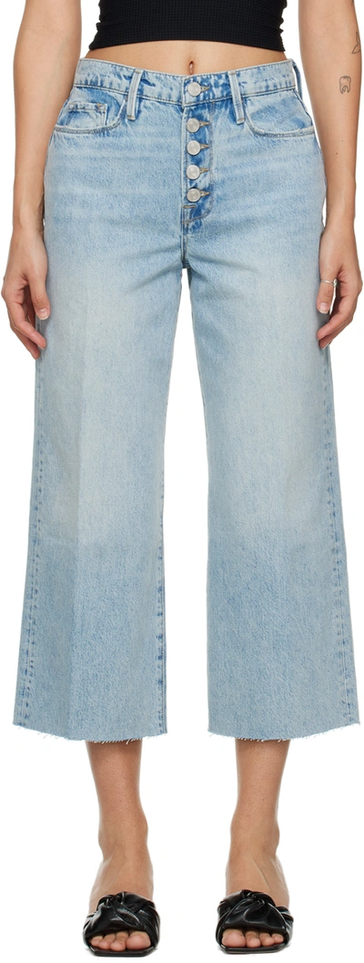 Shop Frame Blue Ali Jeans In Bilson