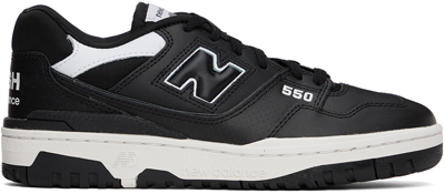 Shop Comme Des Garçons Homme Deux Black New Balance Edition Bb550 Sneakers