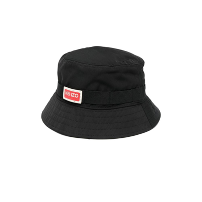 Shop Kenzo Black Jungle Bucket Hat
