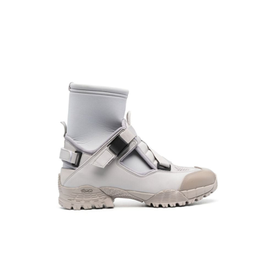 Shop Yume Yume Cloud Walker Hiking Boots - Unisex - Fabric/polyester/polyurethanerubber In Grey