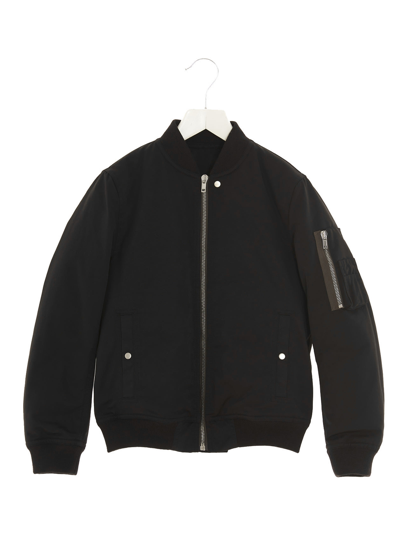 Shop Rick Owens Bomber Baby Geo Collection In Black