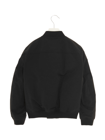 Shop Rick Owens Bomber Baby Geo Collection In Black