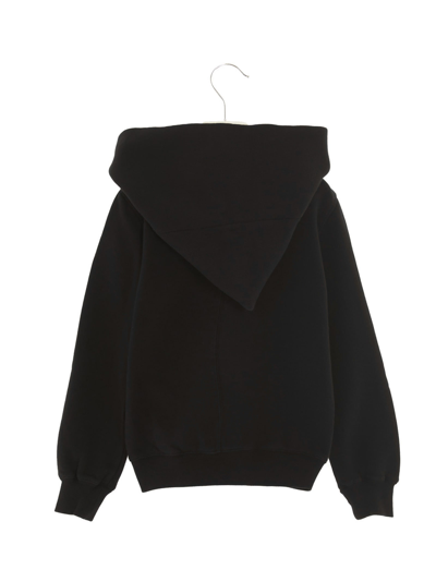 Shop Rick Owens Baby Geo Collection Mountain Hoodie In Black