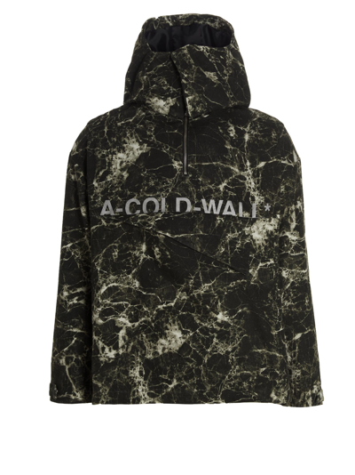 Shop A-cold-wall* Kagool Marble Jacket In Green