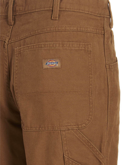 Shop Dickies Carpenter Pants In Brown