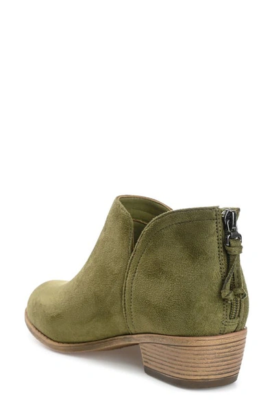 Shop Journee Collection Journee Livvy Ankle Bootie In Olive