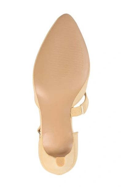 Shop Journee Collection Journee Tillis D'orsay Pump In Nude