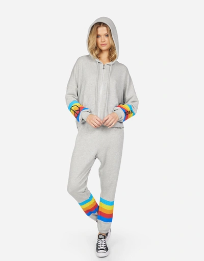 Lauren Moshi Alana Peace Rays In Heather Grey