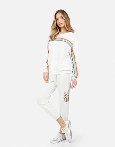 Lauren Moshi Alana Stripe Peace In Milk