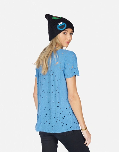 Lauren Moshi Bess Crystal Cookie Monster In Riptide
