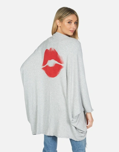 Lauren Moshi X Isla X Spray Kiss In Heather Grey