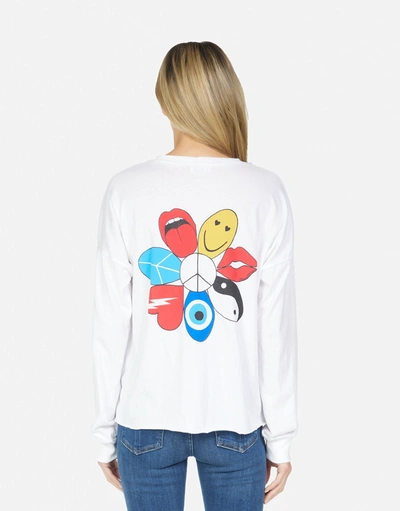 Lauren Moshi Luella Elements Daisy In White