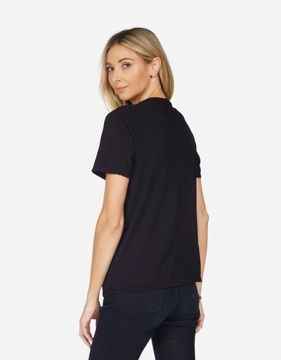 Lauren Moshi Myra Crystal Bowie Space In Black