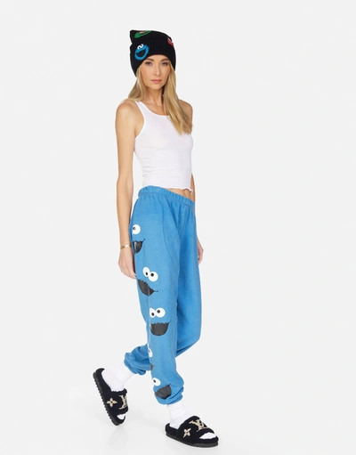 Lauren Moshi Tanzy Foil Cookie Monster In Riptide