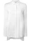 DKNY slit back shirt,DRYCLEANONLY